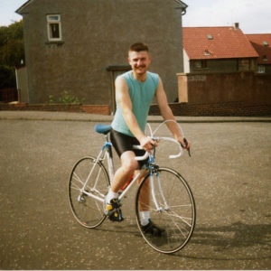 Jim on his bike