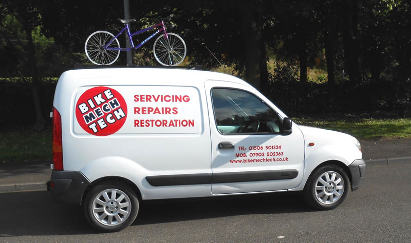 Mobile Bike Repairs in Falkirk and West Lothian